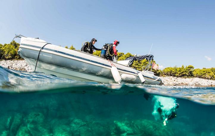 Diving in Skopelos